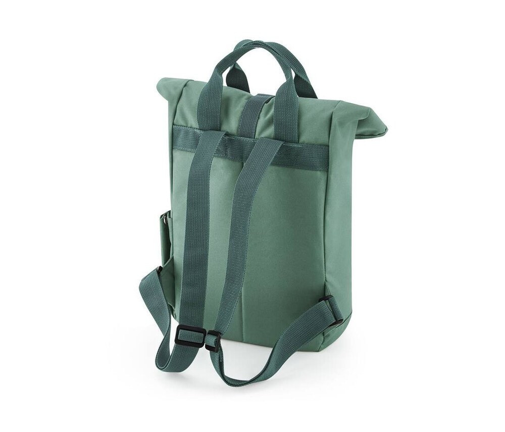 Bag Base BG118S - GENBRUGT MINI TWIN HANDLE ROLL-TOP LAPTOP RYGSÆK