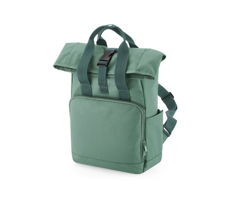 Bag Base BG118S - GENBRUGT MINI TWIN HANDLE ROLL-TOP LAPTOP RYGSÆK