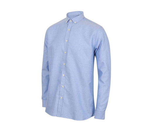 Henbury HY512R - HERREN MODERNES L/S OXFORD HEMD – REGULAR FIT