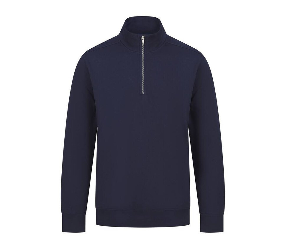 Henbury HY842 - UNISEX NACHHALTIGES 1/4 ZIP SWEATSHIRT
