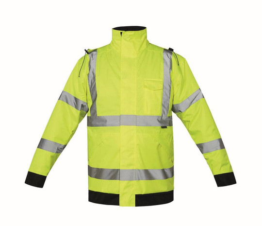 Korntex KX740 - Regnjakke med høj synlighed