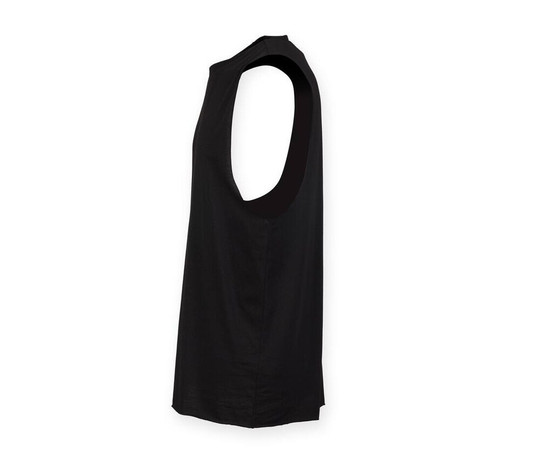 SF Men SF232 - HERREN HIGH NECK SLASH ARMLOCH WESTE