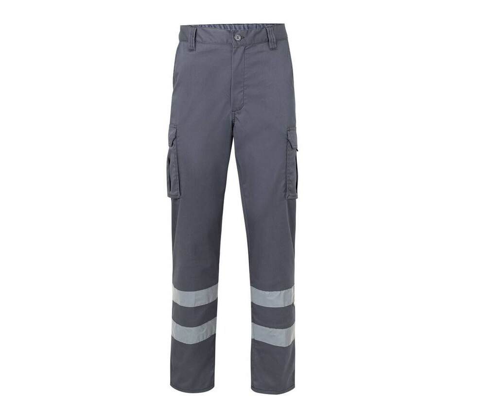 VELILLA V3014S - MULTI-POCKET STRETCH PANTS WITH REFLECTIVE STRIPES