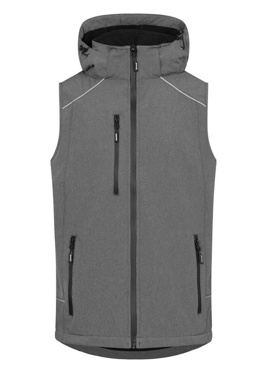 Promodoro PM7840 - Bodywarmer et Softshell avec capuche