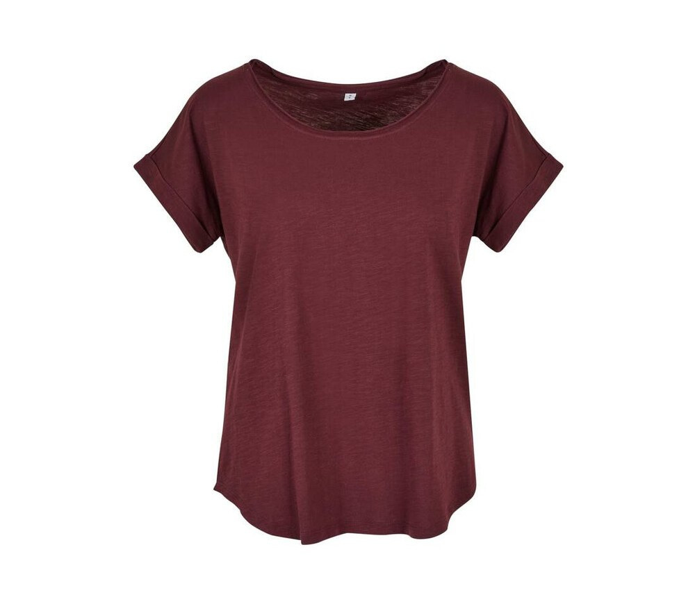 BUILD YOUR BRAND BY036 - T-shirt femme au dos rallongé