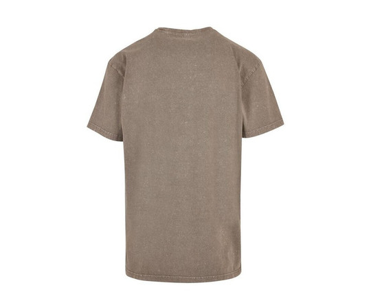 Build Your Brand BY189 - ACID WASHED SCHWERES OVERSIZE TEE