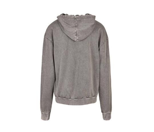 BUILD YOUR BRAND BY191 - ACID WASHED OVERSIZE HOODY