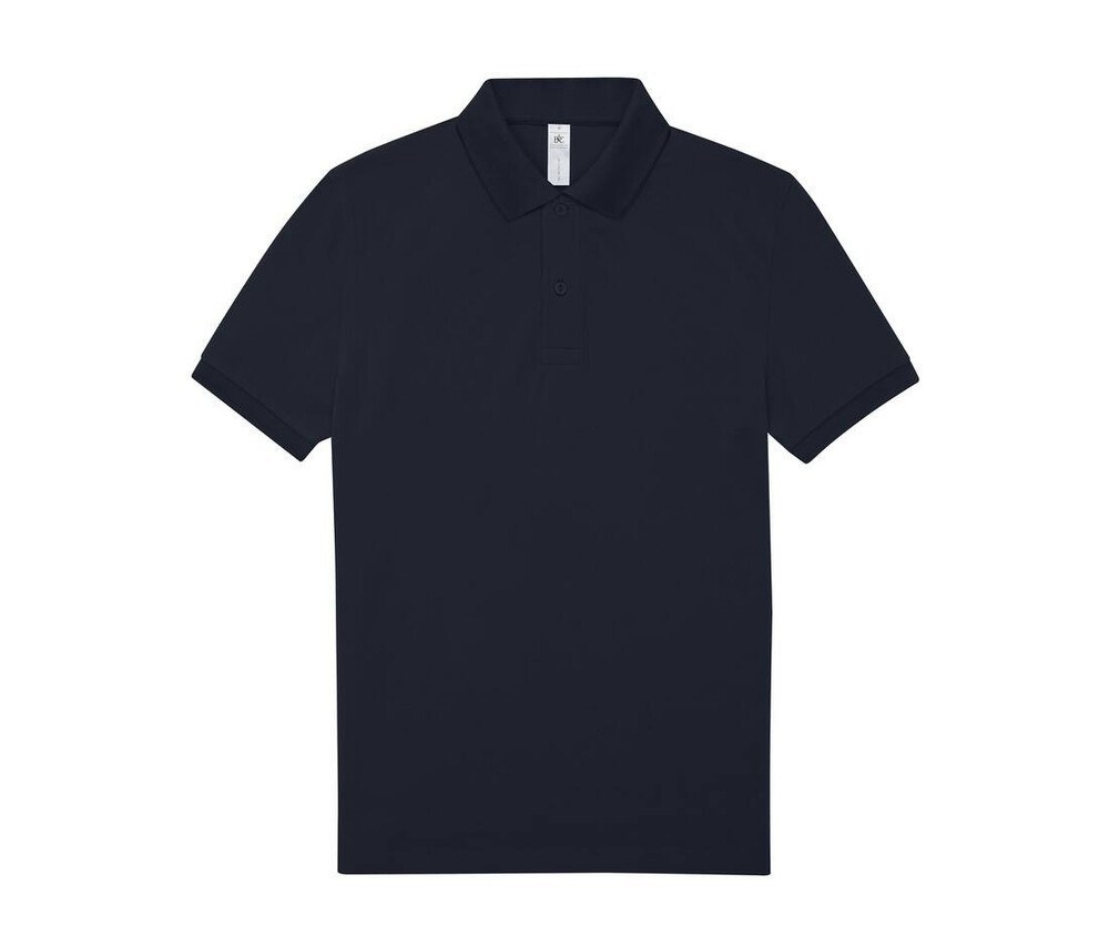 B&C BCU424 - Kurzärmeliges feines Piqué-Poloshirt