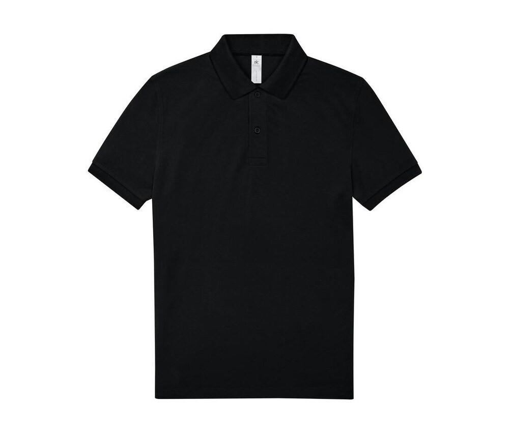 B&C BCU424 - Korte mouwen fijne piqué poloshirt