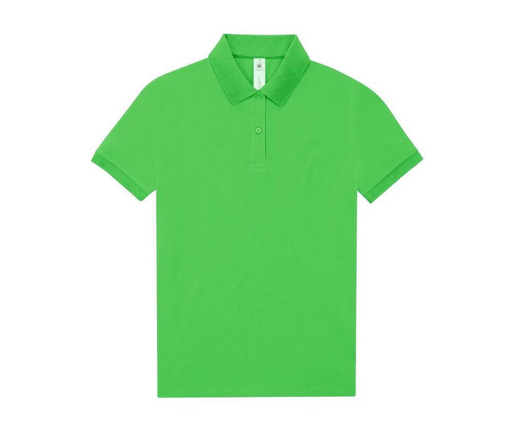 B&C BCW461 - Kurzärmeliges High Density Fine Piqué Polohemd