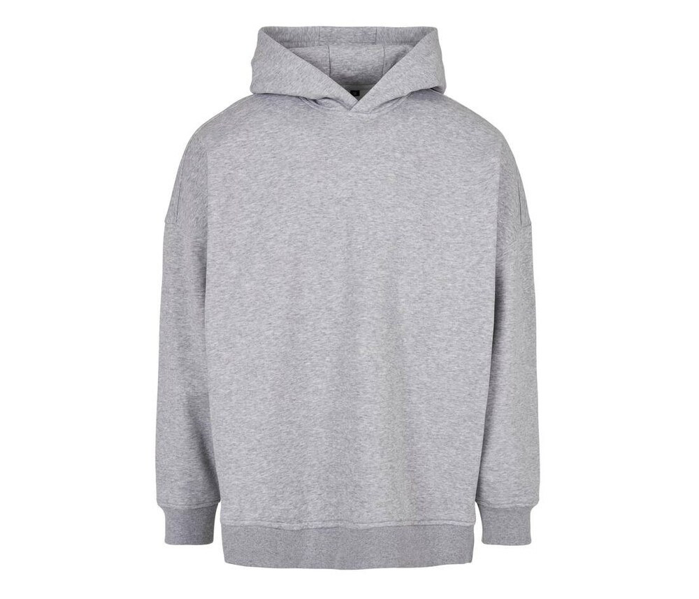Build Your Brand BY199 - ÜBERGROßER KAPUZENPULLOVER MIT EINGESETZTEM ÄRMEL