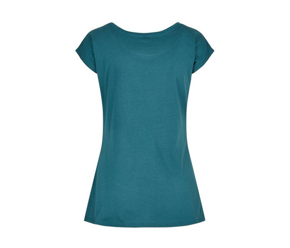 BUILD YOUR BRAND BYB013 - LADIES WIDE NECK TEE