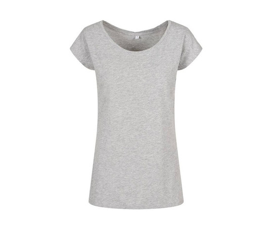 Build Your Brand BYB013 - DAMES WIDE NECK TEE