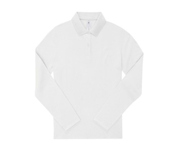 B&C BCW462 - Ladies' long sleeve poloshirt