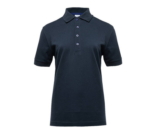 Black&Match BM101 - Damernas polotröja med kontrasterande knappar