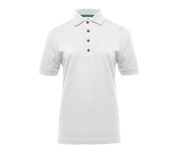 Black&Match BM101 - Damernas polotröja med kontrasterande knappar