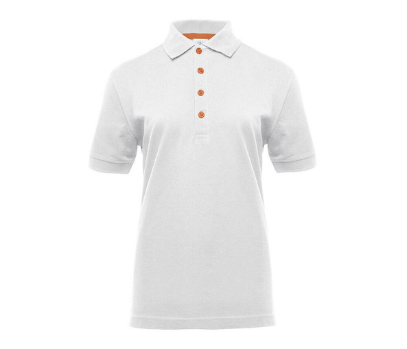 BLACK&MATCH BM101 - Ladies' contrasting button poloshirt