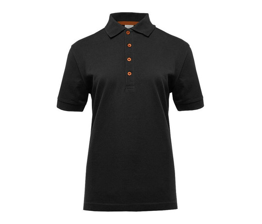 Black&Match BM101 - Dame poloshirt med kontrastknapper
