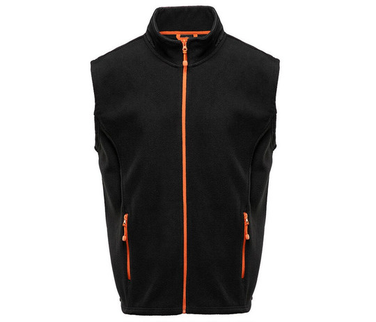 Black&Match BM500 - Kontrastert polar fleece bodywarmer