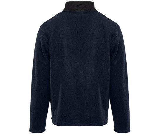 BLACK&MATCH BM505 - Polaire col zippé contrasté