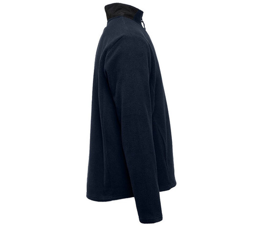 BLACK&MATCH BM505 - Polaire col zippé contrasté