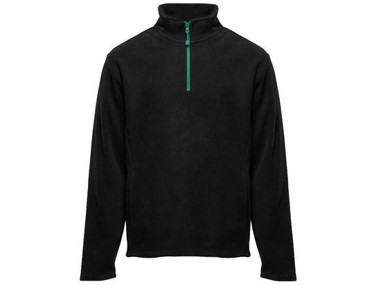 Black&Match BM505 - 1/4 lynlås fleecejakke