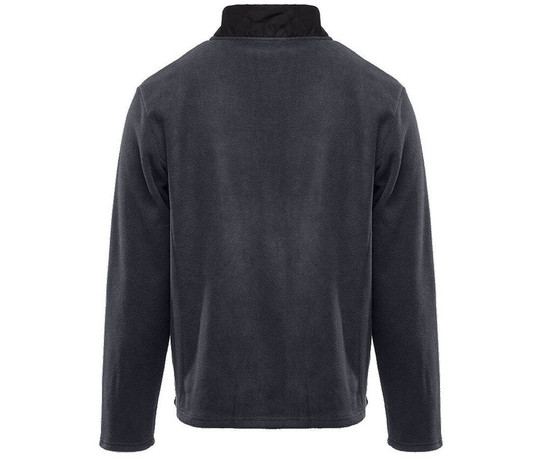 BLACK&MATCH BM505 - Polaire col zippé contrasté