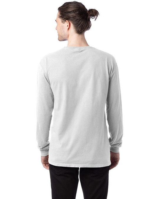 ComfortWash by Hanes GDH200 - Camiseta de manga larga teñida en prenda unisex