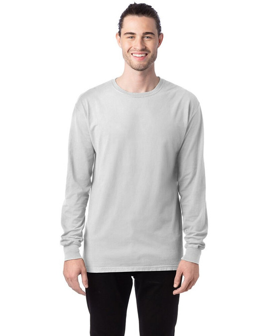 ComfortWash by Hanes GDH200 - Camiseta de manga larga teñida en prenda unisex