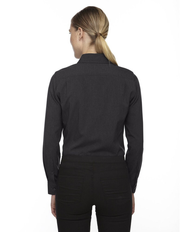North End 78802 - Ladies Mélange Performance Shirt