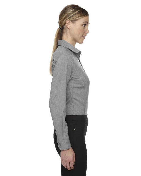 North End 78802 - Ladies Mélange Performance Shirt