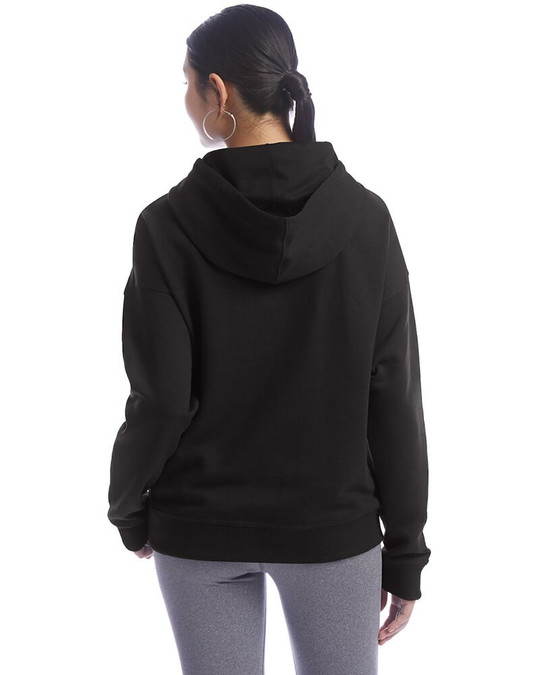 Champion S760 - Sudadera con capucha relajada PowerBlend para damas