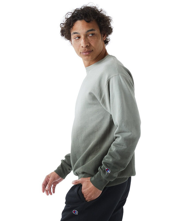 Champion CD400D - Unisex Dip Dye Crew