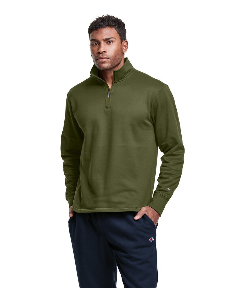 Champion CHP190 - Sudadera Unisex Gameday Quarter-Zip