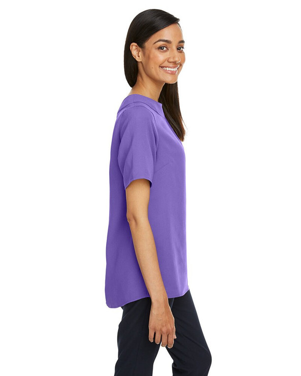 Devon & Jones DP613W - Ladies Perfect Fit Boat-Neck Blouse