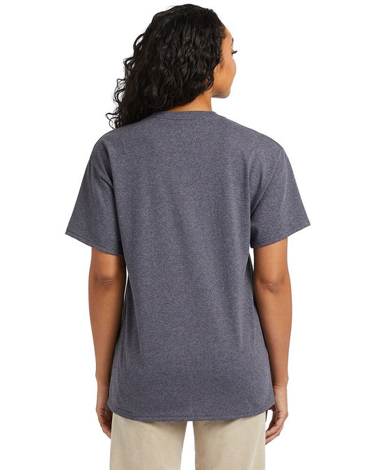 Hanes 5290P - Camiseta Unisex Essential Pocket