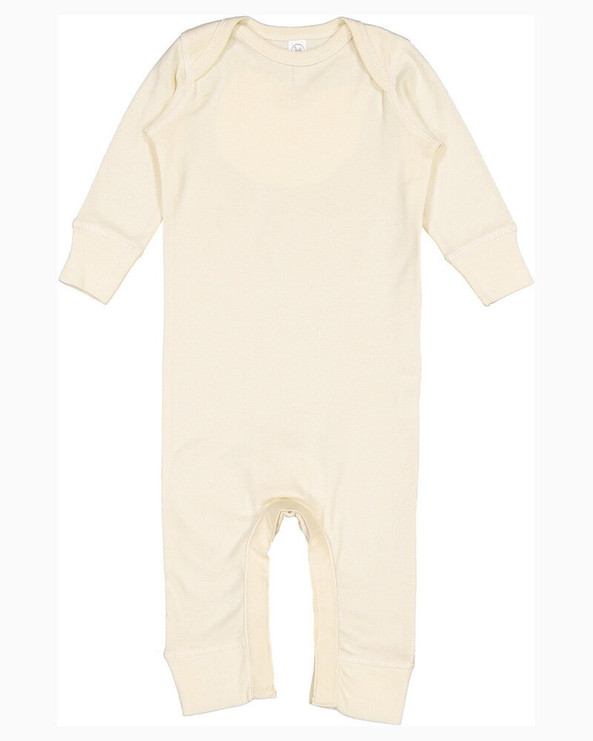 Rabbit Skins 4412 - Infant Baby Rib Coverall