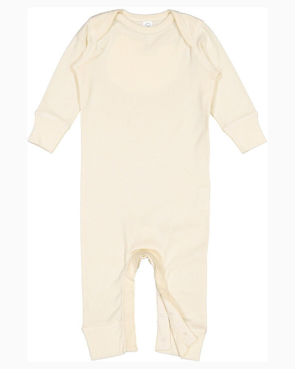 Rabbit Skins 4412 - Infant Baby Rib Coverall