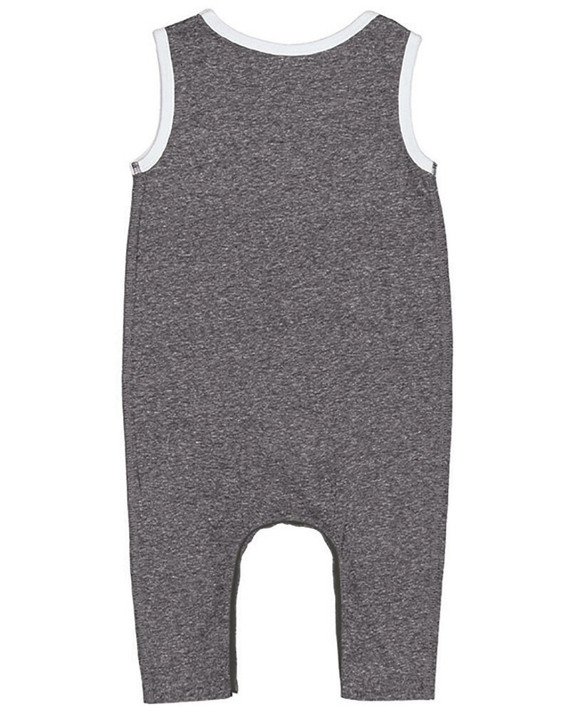 Rabbit Skins 4492 - Infant Harborside Melange Tank Romper
