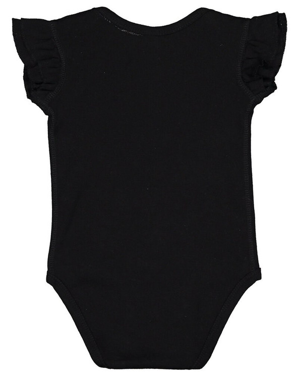 Rabbit Skins 4439 - Infant Flutter Sleeve Bodysuit