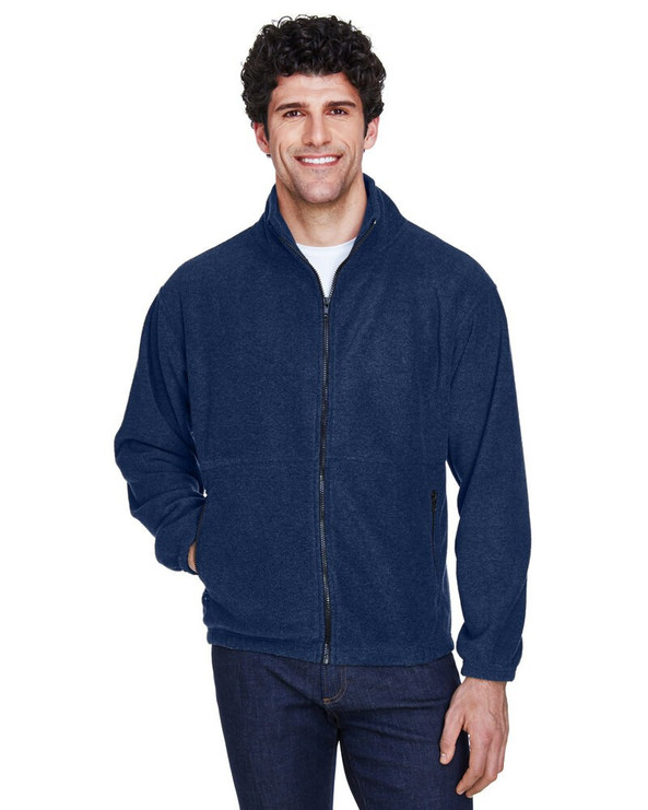 UltraClub 8485 - Men's Iceberg Fleece Full-Zip Jacket