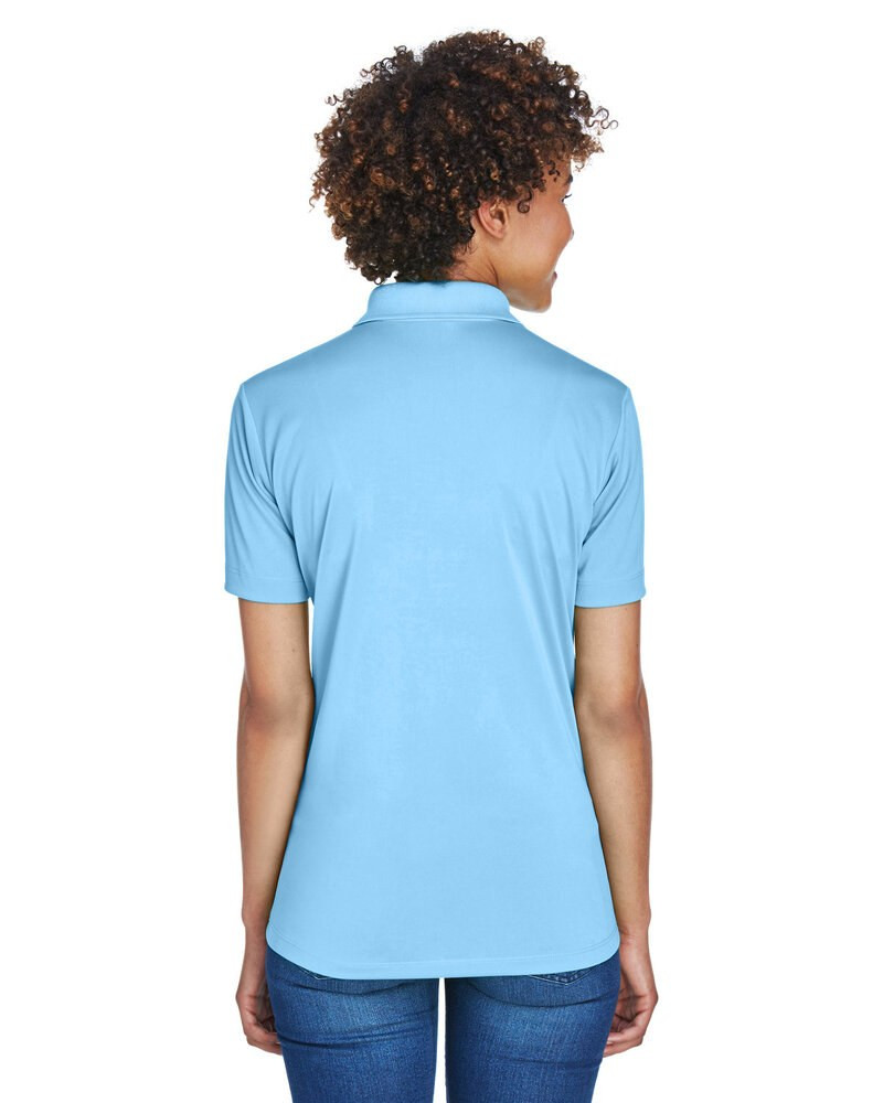 UltraClub 8610L - Polo Interlock de Rendimiento Elite 8-Star Cool & Dry para Damas