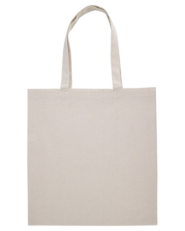 OAD OAD113R - Midweight Recycled Cotton Canvas Tote Bag