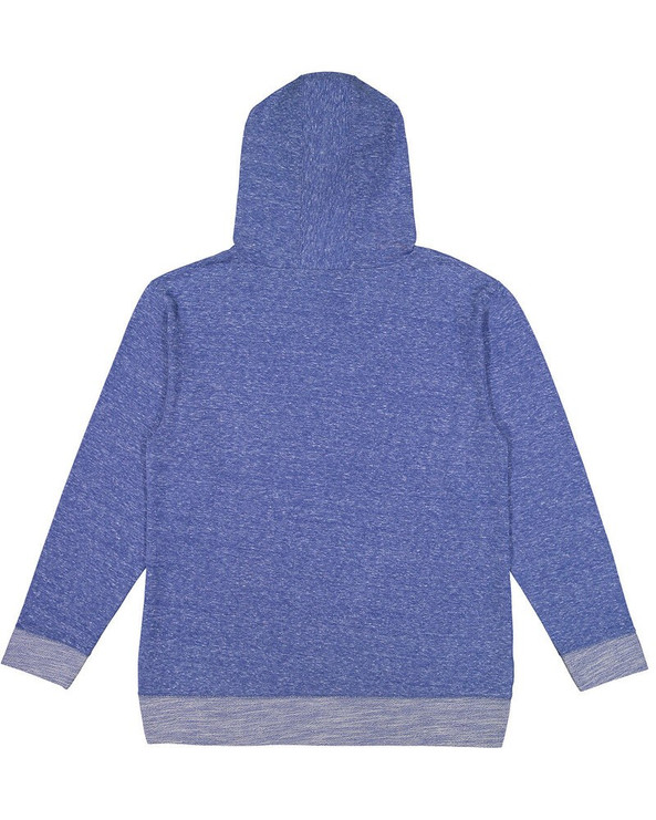 LAT 6779 - Adult Harborside Melange French Terry Hooded Sweatshirt
