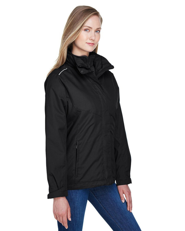 CORE365 78205 - Ladies Region 3-in-1 Jacket with Fleece Liner