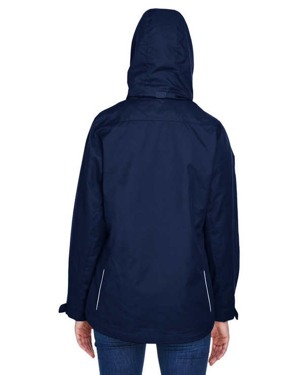 CORE365 78205 - Ladies Region 3-in-1 Jacket with Fleece Liner