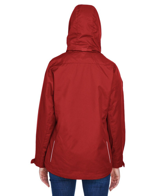CORE365 78205 - Chaqueta 3 en 1 para Dama Region con Forro de Felpa
