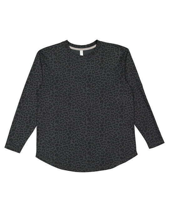 LAT 3508 - Camiseta de Manga Larga Relaxed para Damas