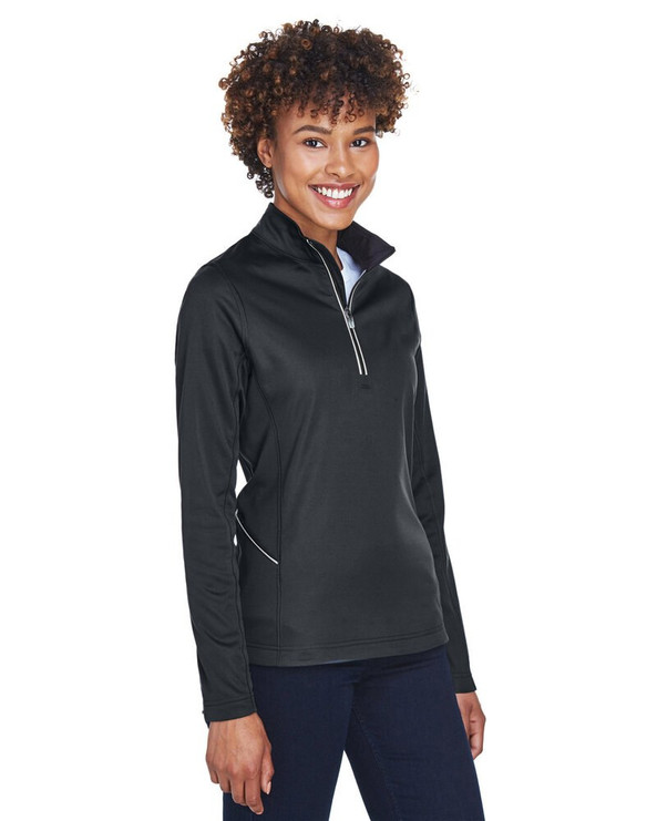 UltraClub 8230L - Ladies Cool & Dry Sport Quarter-Zip Pullover