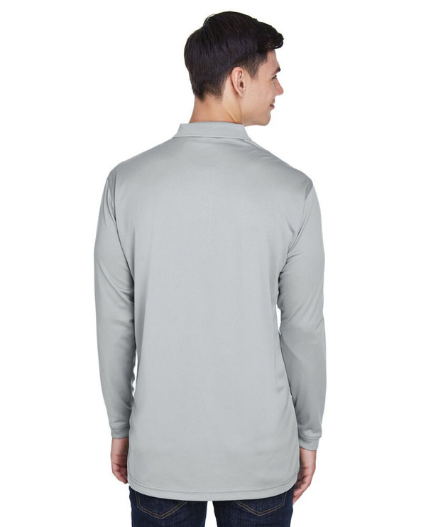 UltraClub 8405LS - Adult Cool & Dry Sport Long-Sleeve Polo